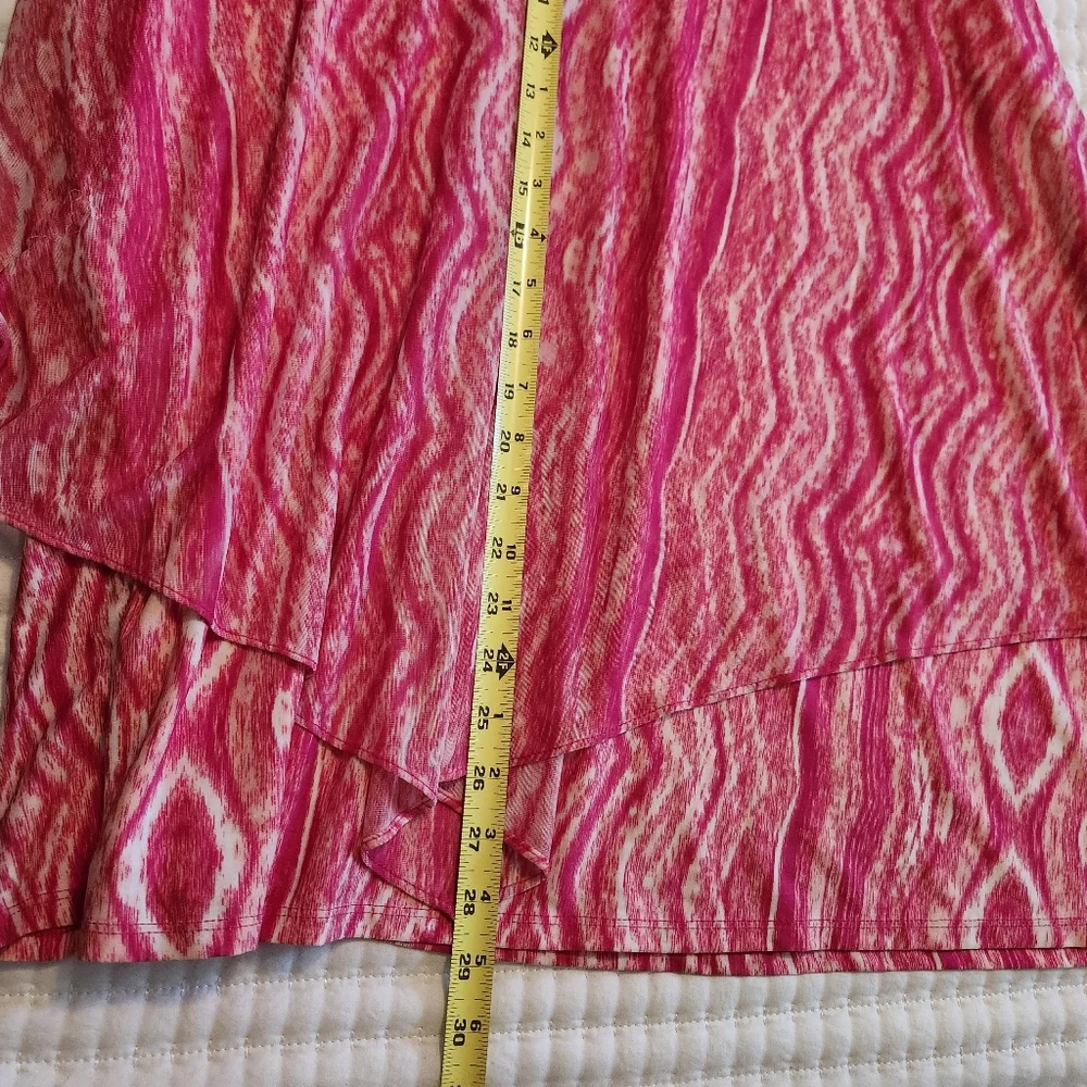 CATHERINE'S PINK PINK PINK SLEEVELESS FLOWY TOP SIZE 3X